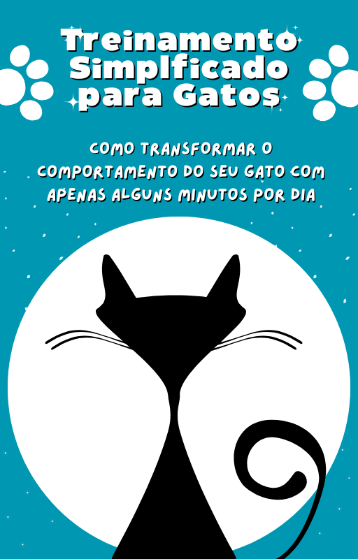 Treinamento Simplificado para Gatos Ebook PLR - Capa do e-book