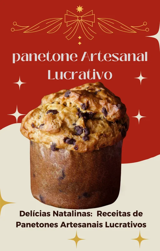Panetone Artesanal Lucrativo Ebook com Direito de Revenda - Capa do e-book