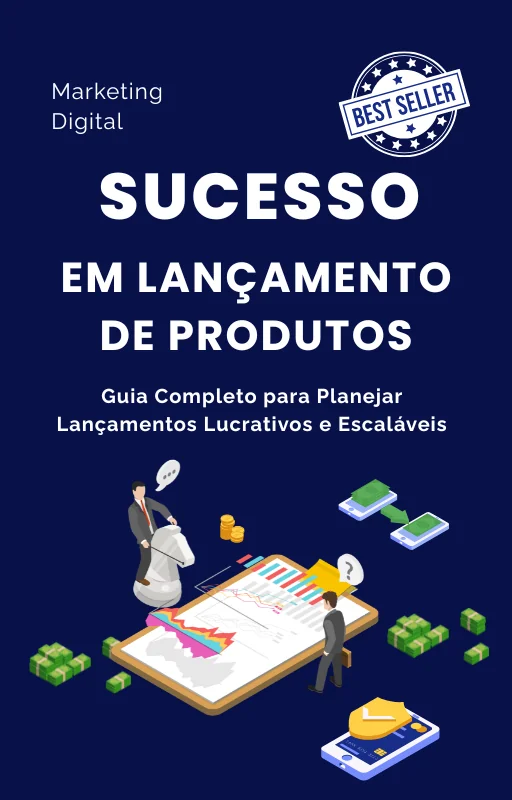 Ebook PLR Sucesso em Lançamento de Produtos - Capa do e-book