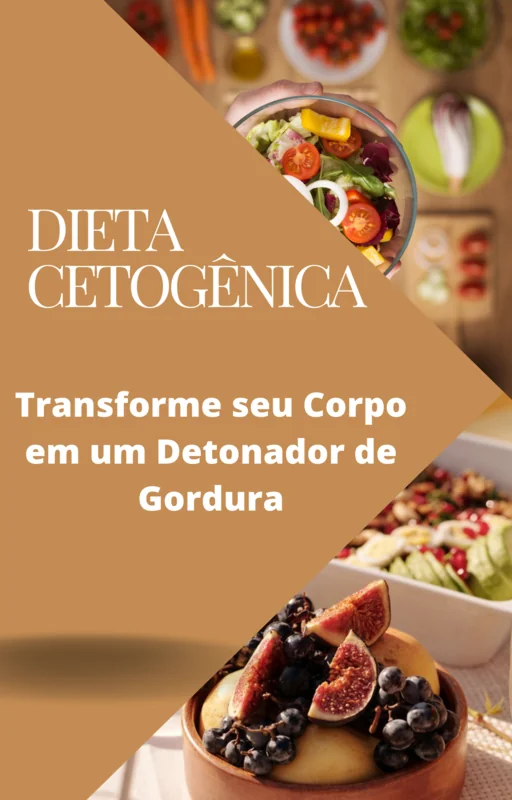 Dieta Cetogênica Ebook PLR com Direito de Revenda - Capa do e-book