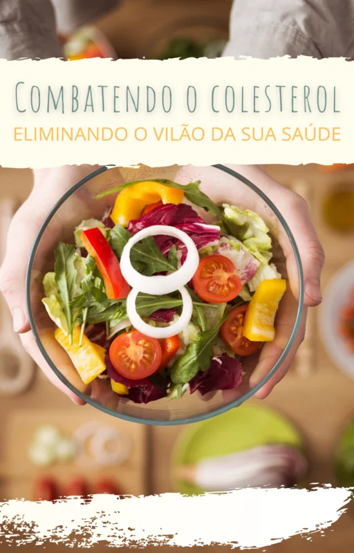 Ebook PLR Combatendo o Colesterol - Capa do e-book