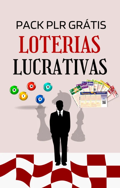 pack plr gratis loterias - Capa do e-book