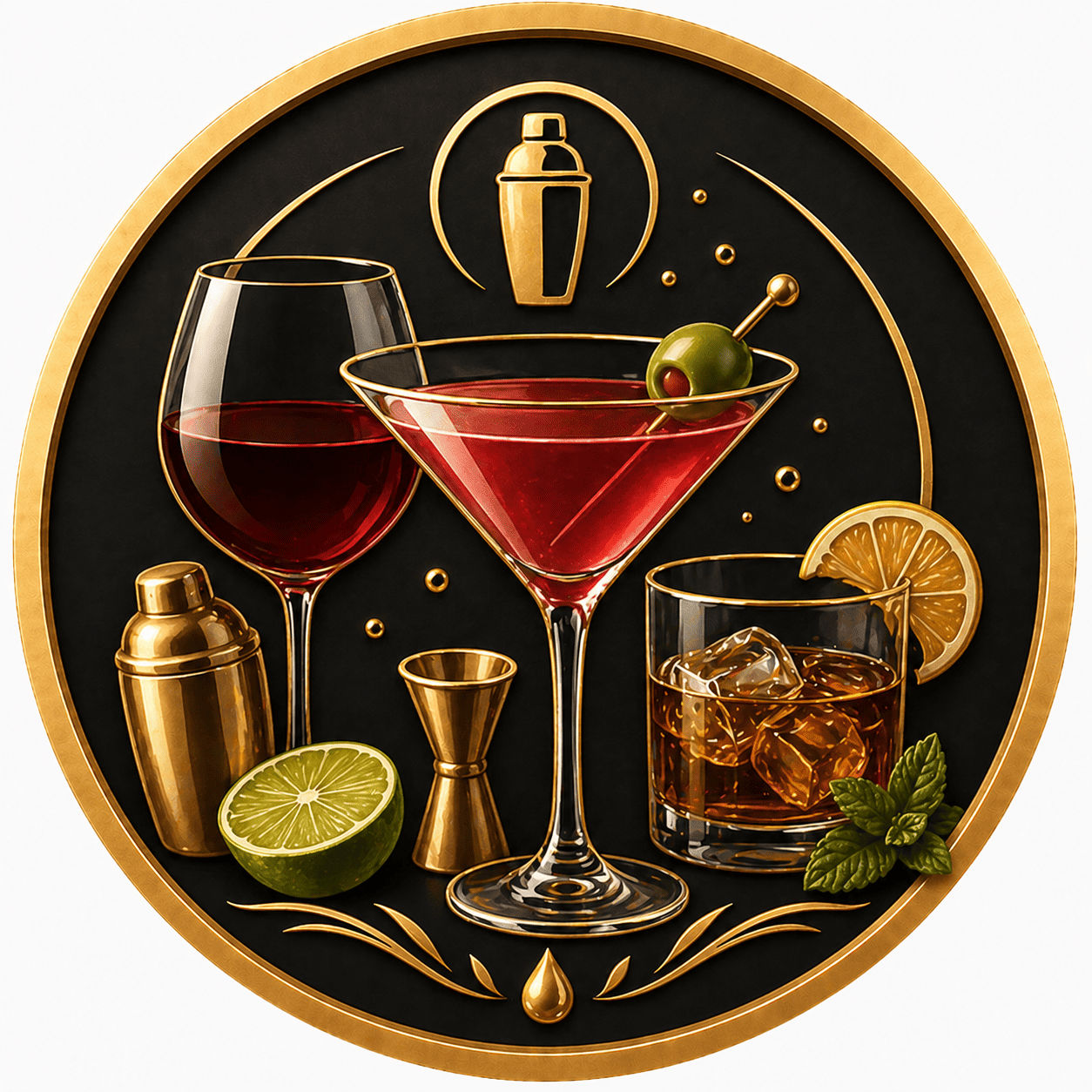 Bebidas e Coquetéis